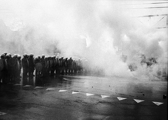 Image of "Zurich, Sommer 1980.": Photobook Zürich, Sommer 1980 by Olivia Heussler with Pictures of the Zurich youth movement, with a text by Stefan Zweifel.
Nominated for Deutscher Fotobuchpreis 2011