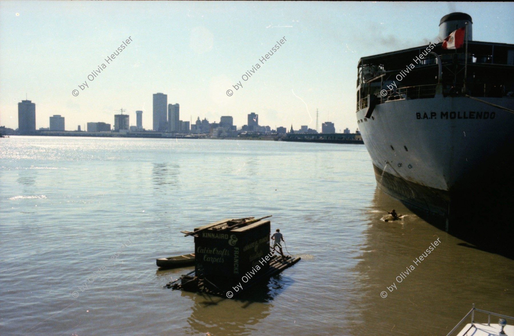 Image of sheet 19780140 photo 12: Floss auf dem Mississippi, New Orleans,  USA 1978.