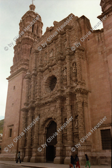 Image of sheet 19780150 photo 2: Basilika, Kathedrale Nuestra Señora de la Asuncion, Zacatecas, Mexico, 1978.