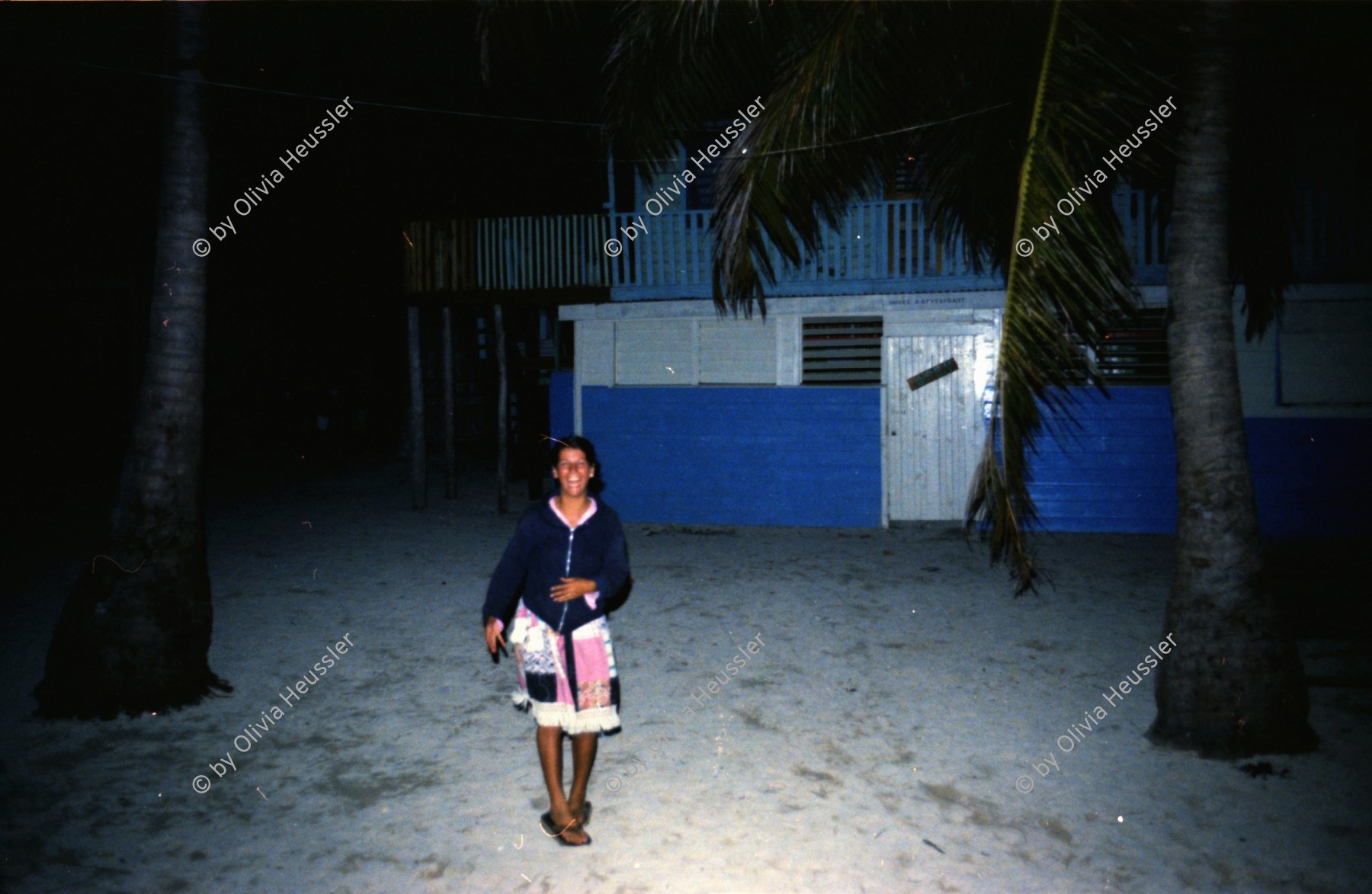 Image of sheet 19780190 photo 13: Olivia in Belize, 1978.