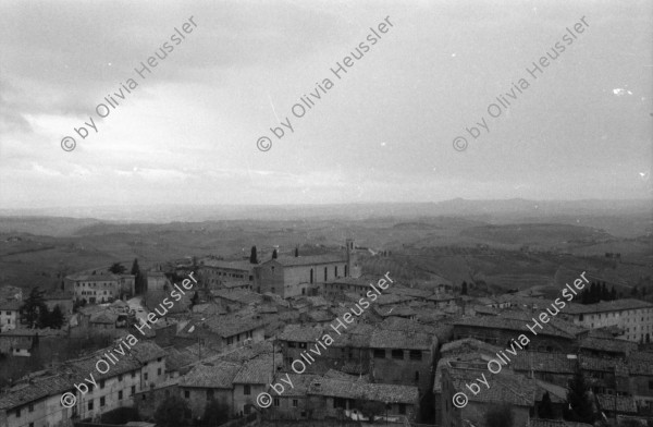 Image of sheet 19800041 photo 37: Sicht auf San Giminiano, Italien 1980.