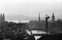 Image of sheet 19800090 photo 5: Sicht auf die Stadt Zuerich, 1980.