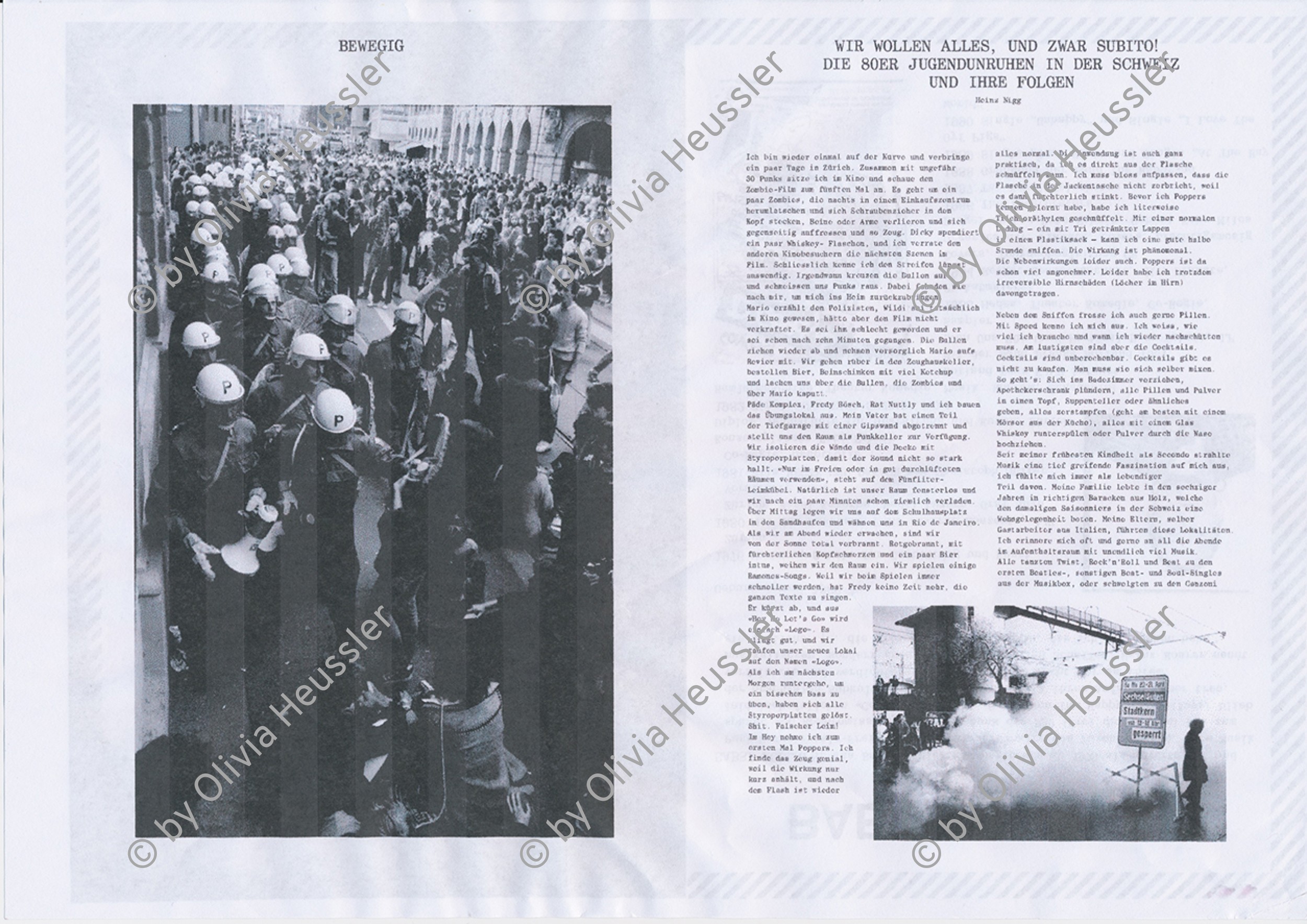 Image of sheet 19800160 photo 30: Polizei-Grenadiere vertreiben Protestierende vor dem Rathaus, Zürich 1980.

Jugendbewegung Bewegig AJZ Zürcher Jugendunruhen Demonstrationen Youth movement