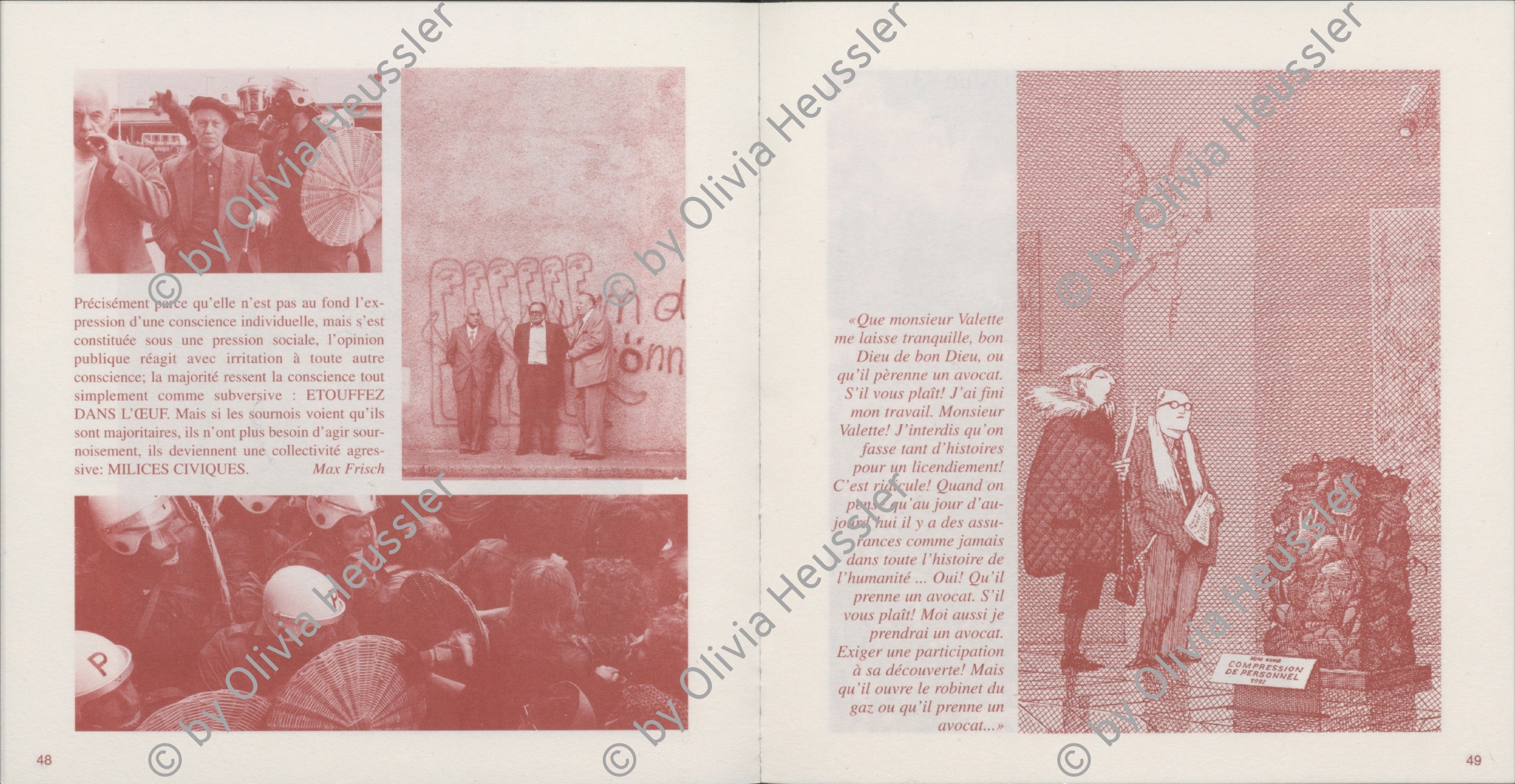 Image of sheet 19800160 photo 33: Press archive printed media published with the use of a photography by Olivia Heussler
Jugendbewegung Bewegig AJZ Zürcher Jugendunruhen Demonstrationen
Zürich Youth movement 1980
book