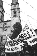 Image of sheet 19800191 photo 6: Zürich Jugendunruhen Protest youth movement 
Jugendbewegung Bewegig AJZ Zürcher 

Bestand Fotostiftung Schweiz 1986.019 24 x 30 cm baryt
Exhibition: Belgrade Photo Month 2019, 76 x 114 cm
Photobastei 2.0 Zürich 2020