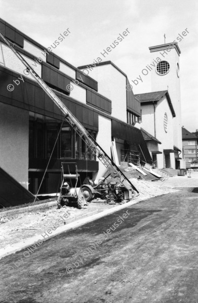 Image of sheet 19800250 photo 15: Neubau des Kirchgemeindehaus Bruder Klaus, 1980 in Zuerich.