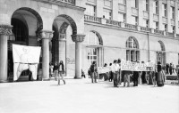 Image of sheet 19800280 photo 5: Streik an der Uni Universität Zürich, Gegen Zensur und Repression, Zürich 1980.

Jugendbewegung Bewegig AJZ Zürcher Jugendunruhen Demonstrationen
Zürich youth movement protest