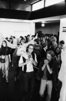 Image of sheet 19800281 photo 36: Streik an der Univeristät Zürich. Gegen Zensur und Repression mit u.a. Christoph Schaub, Filmregisseur, Josy Meier, Drehbuchautorin, Marcel Müller, Christian Jordi, Arzt
Jugendbewegung Bewegig AJZ Zürcher Jugendunruhen Demonstrationen
Zürich youth movement protest 1980