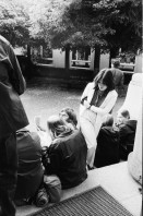 Image of sheet 19800282 photo 8: rtsg. 800281 Streik an der Uni. 'Polizei raus aus der Uni' 'Streik Solidarisiert Euch'
'sofortige Freigabe des verbotenen Films Video
Gegen Zensur und Repression von Hilty und Alfred Gilgen Films und der Geräte'  
'für eine freie Uni gegen Selektion und Repression' etc. Key
Jugendbewegung Bewegig AJZ Zürcher Jugendunruhen Demonstrationen
Zürich youth movement protest 1980 ?