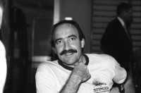 Image of sheet 19800366 photo 7: Clay Regazzoni in Basel

Gianclaudio Giuseppe "Clay" Regazzoni (5 September 1939 – 15 December 2006) was a Swiss racing car driver. He competed in Formula One races from 1970 to 1980, winning five Grands Prix. His first win was the Italian Grand Prix at Monza in his debut season, driving for Ferrari. He remained with the Italian team until 1972. After a single season with BRM, Regazzoni returned to Ferrari for a further three years, 1974 to 1976. After finally leaving Ferrari at the end of 1976, Regazzoni joined the Ensign and Shadow teams, before moving to Williams in 1979, where he took the British team's first ever Grand Prix victory, the 1979 British Grand Prix at Silverstone
