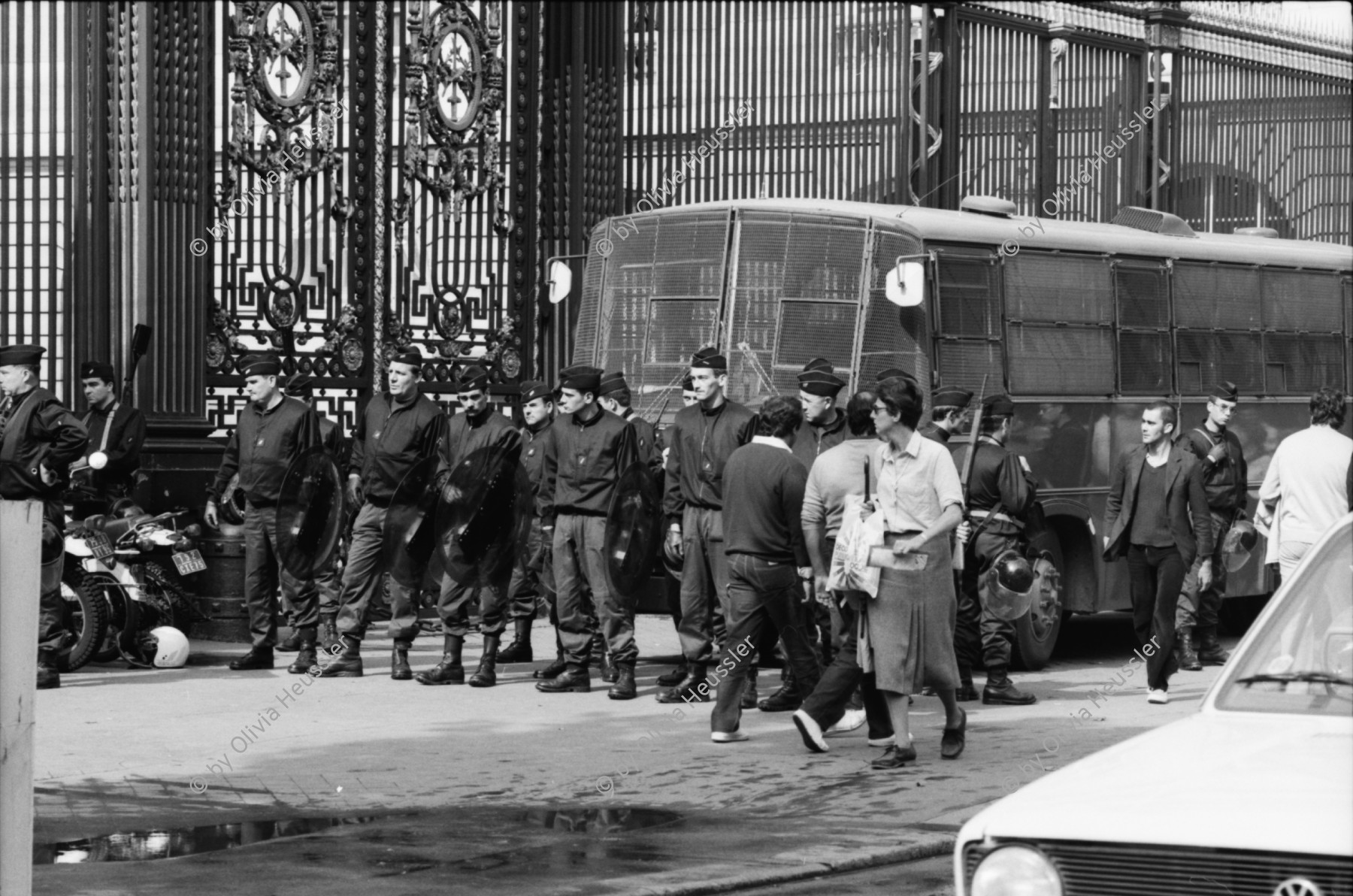 Image of sheet 19800430 photo 9: Prozess gegen Neonazi Mark Fredrikson, im Palais de Justice, Paris Frankreich 1980.