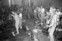 Image of sheet 19800502 photo 25: Konzert mit der  Deutschen Band Schroeder's Road Show, Aktionshalle Rote Fabrik, Zürich 1980.
Jugendbewegung Bewegig AJZ Zürcher Jugendunruhen Zürich Schweiz
