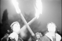 Image of sheet 19800511 photo 37: Nachtdemonstration in die Rote Fabrik, Zürich 1980. Protest youth movement
Jugendbewegung Bewegig AJZ Zürcher Jugendunruhen Demonstrationen culture
