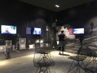 Image of sheet 19800670 photo 18: Vitra design Museum Weil am Rhein Fototapete Leinwand
TV-Barricade 
Together Exhibition 2017 Wallpicture