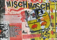 Image of sheet 19803000 photo 45: Publication with CD Cover with painting by Christoph Herzog 
Press Archive printed published photography by Olivia Heussler

painted graffiti art Autonomes Jugendzentrum AJZ Autonomous youth center occupied Besetzung 
Limmatstrasse 1 Zürich Switzerland Schweiz