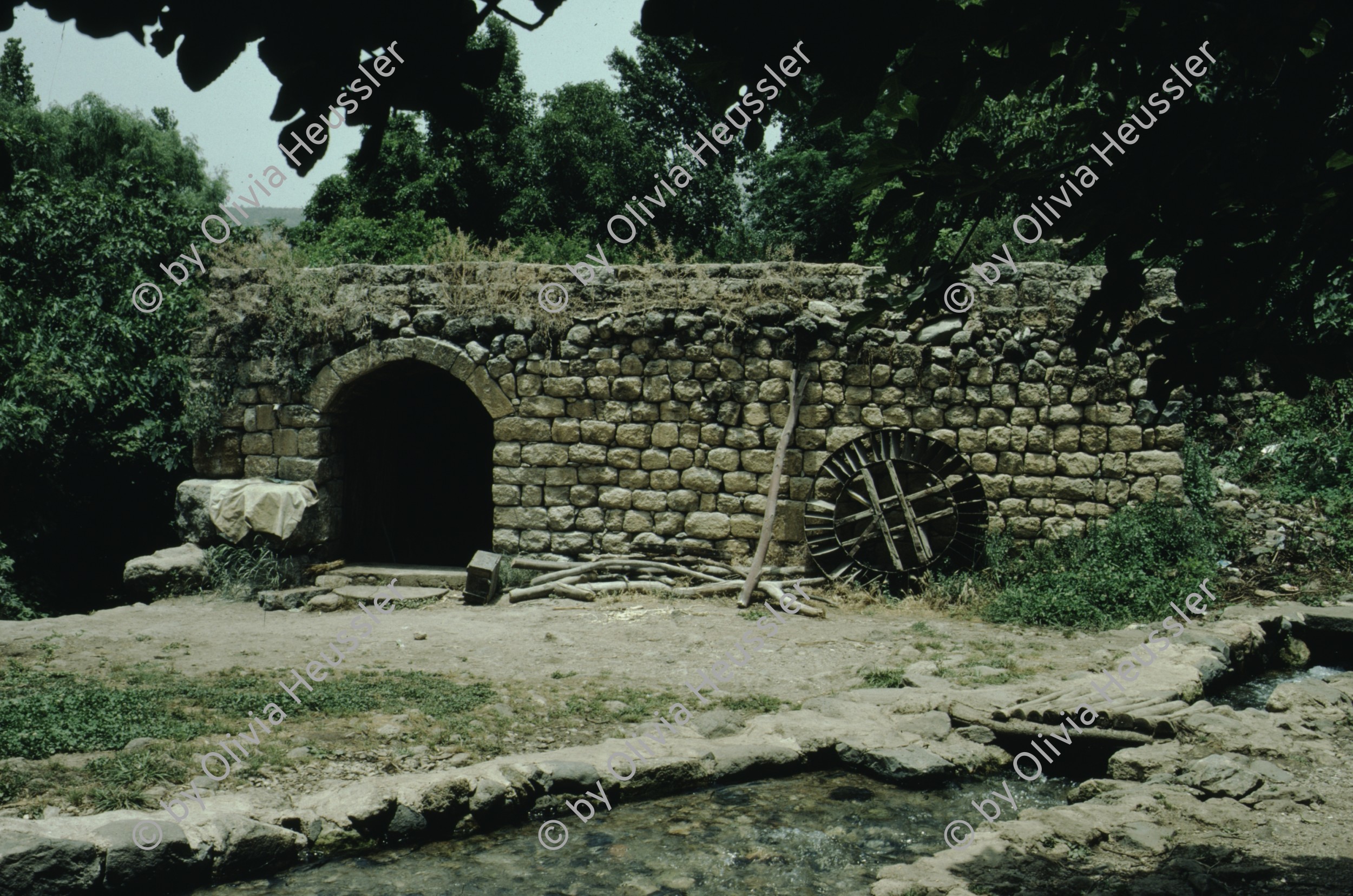 Image of sheet 19803002 photo 126: Druze historical site,Jordan river source, Israel 1980.