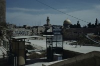 Image of sheet 19803002 photo 17: Israelischer Checkpoint vor der Klagemauer in Jerusalem, Israel 1980.