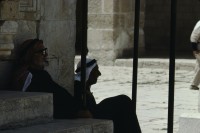 Image of sheet 19803002 photo 51: Beduinen vor der Al Aqsa Moschee, East-Jerusalem Palestine 1980.