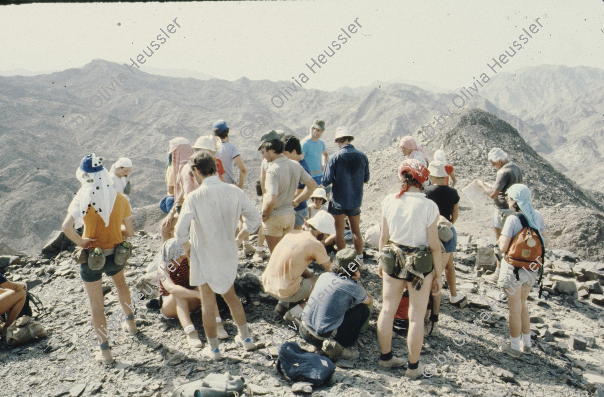 Image of sheet 19803002 photo 66: Touristen, Sinai Wüste, Israel 1980.