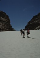 Image of sheet 19803002 photo 90: Tourists with Friends of Nature climbing at the Sinai Desert, Israel 1980.