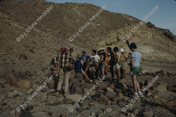 Image of sheet 19803002 photo 91: Friends of Nature climbing at the Sinai Desert, Israel 1980.