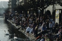 Image of sheet 19803004 photo 2: Carneval at the Reuss River, Lucerne 1980.