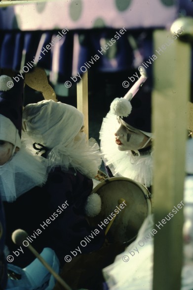 Image of sheet 19803004 photo 5: Carneval, Lucerne Switzerland 1980.
Fasnacht in Luzern 1980.