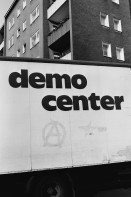 Image of sheet 19810380 photo 36: Demo Center Anarchismus A 
Graffiti Germany east GDR
West Berlin Deutschland 1981 √
© 1981, by OLIVIA HEUSSLER