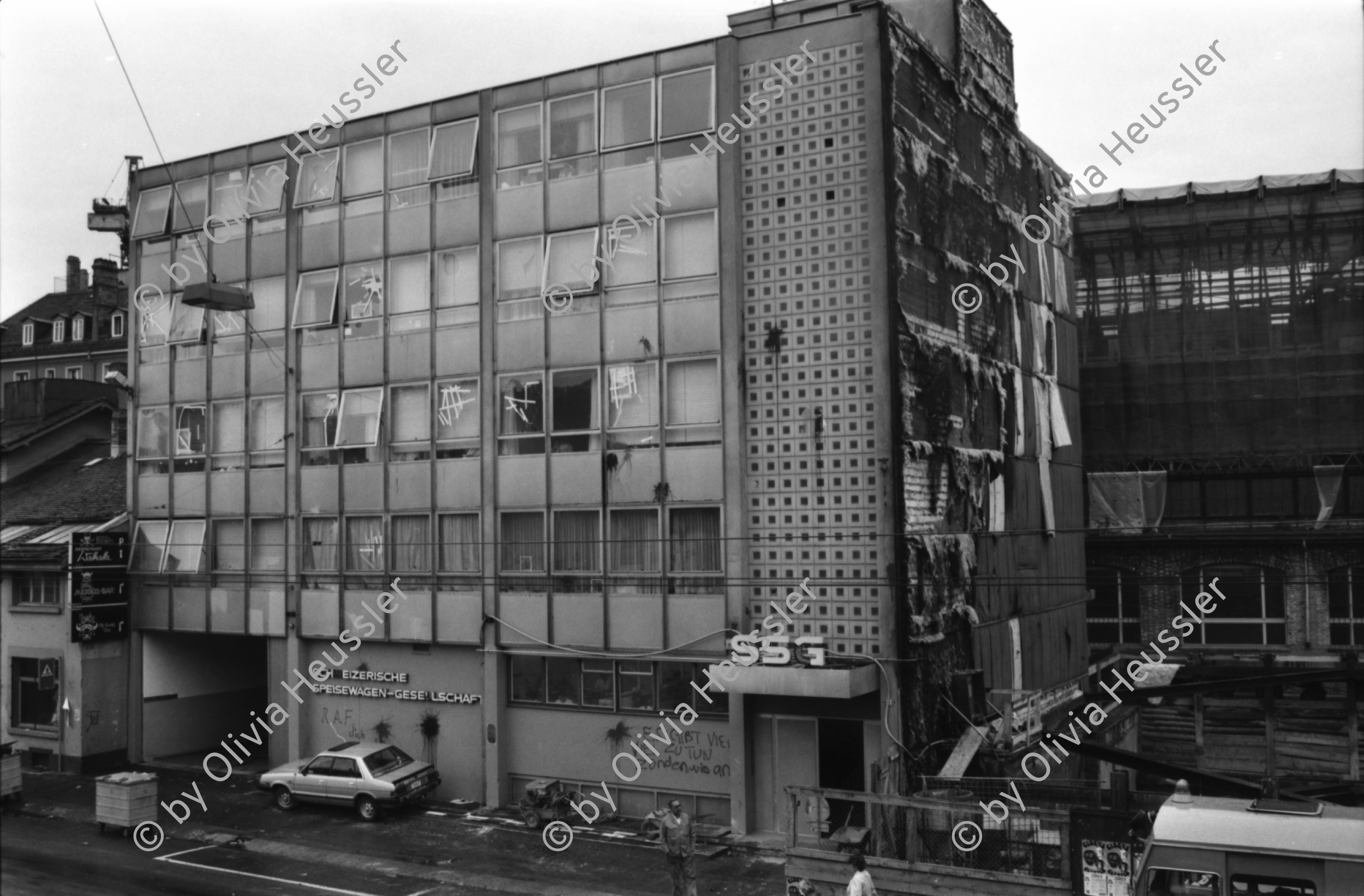 Image of sheet 19810572 photo 9: Gebäude SSG Limmatstrasse Stadt Zürich 1981