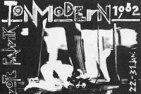 Image of sheet 19810600 photo 29: John Cooper Clarke Beine Hund (Tonmodern flyer sticker 1982 unter Verwendung einer Fotografie von Olivia Heussler)  Punk Punkrock
Kanton Nidwalden Schweiz Switzerland swiss Europe ? concert 1981
John Cooper Clarke (born 25 January 1949) is an English performance poet who first became famous during the punk rock era of the late 1970s when he became known as a "punk poet". He released several albums in the late 1970s and early 1980s, and continues to perform regularly.
graphic art kunst Press archive printed published photography by Olivia Heussler