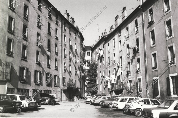 Image of sheet 19810620 photo 8: Genf. Les Grottes. Rue de Siberie. Geneva 1981 √ culture housing occupation house  swiss