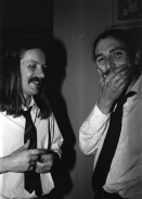 Image of sheet 19810630 photo 20: Fest an der Feldstrasse Schmiede. Christian Egger (ehem. Cafe Boy, Tessinerkeller, aktuell Schiwago) und Joe Zimmermann beim Paella kochen Levante