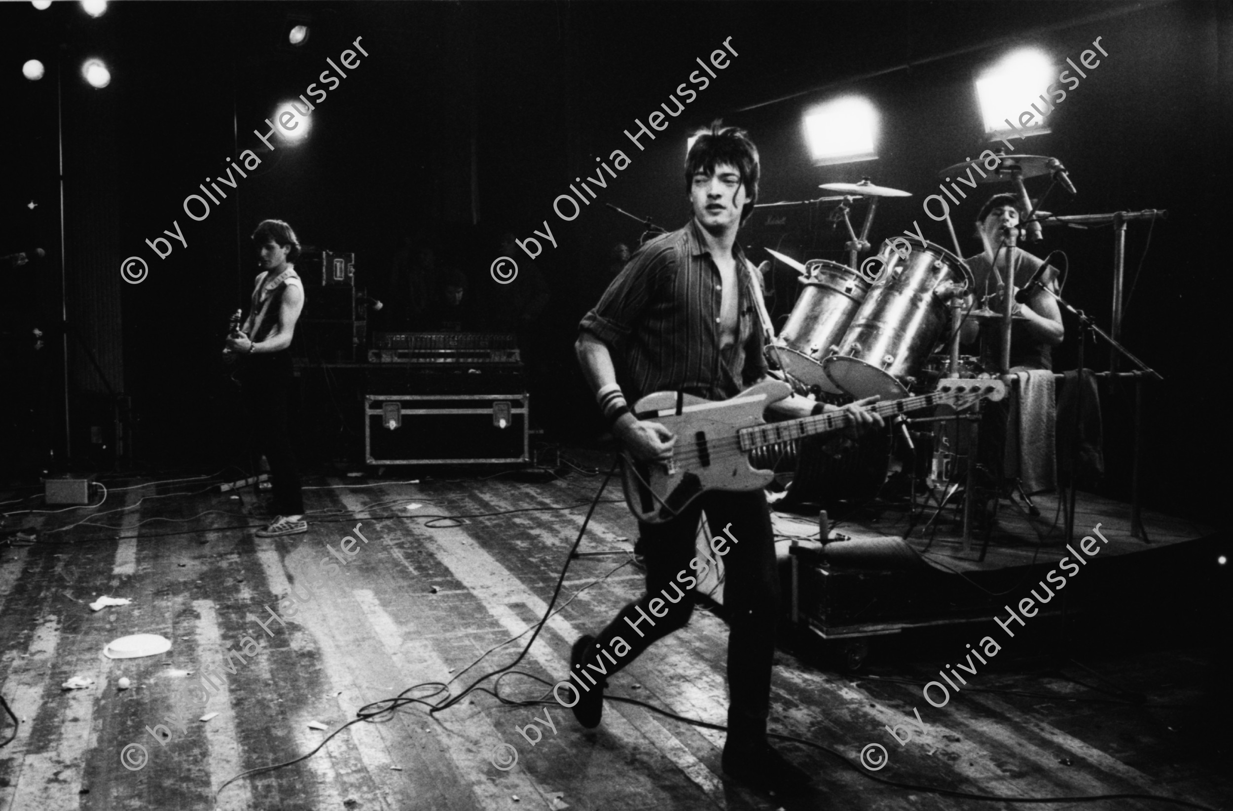 Image of sheet 19810681 photo 27: Rams waehrend Konzert mit Bucks im Volkshaus, Zuerich 1981.