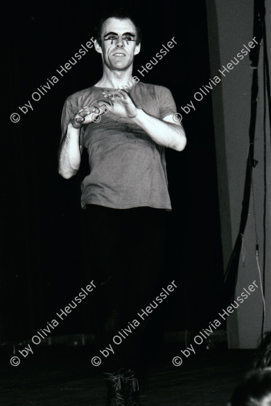 Image of sheet 19810690 photo 29: Jonny Melville im Houdini Kino Walche. Zürich 1981 √