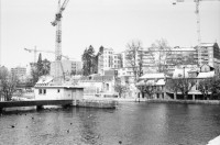 Image of sheet 19810700 photo 2: Zürich Schweiz 1981 swiss switzerland wasser water Sihl Bau Dynamo Jugendhaus youth house