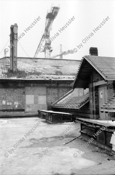 Image of sheet 19820030 photo 12: Im autonomen Jugendzentrum AJZ im Winter in Zuerich 1982.
Jugendbewegung Zürich