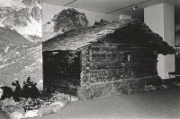 Image of sheet 19820240 photo 27: Im Landesmuseum. Ausstellung über Graubünden. mit Alphütte. Zürich 1982 √