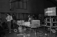 Image of sheet 19830050 photo 3: Computermusik im DRS Studio in Zürich mit Brain Tiket Bruno Spörri etc. 26 und 34. WOZ