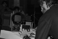 Image of sheet 19830050 photo 37: Computermusik im DRS Studio in Zürich mit Brain Tiket Bruno Spörri etc. 26 und 34. WOZ