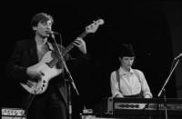 Image of sheet 19830110 photo 18: Konzert Debile Menthol und Etron Fou Leloublanc im Houdini Walche. Nr. 28 Ferdinand Richard
Zürich