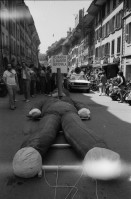 Image of sheet 19830140 photo 2: Zentralamerikanische Soli Demo. USA Hände weg von Zentralamerika.  Bern 1983