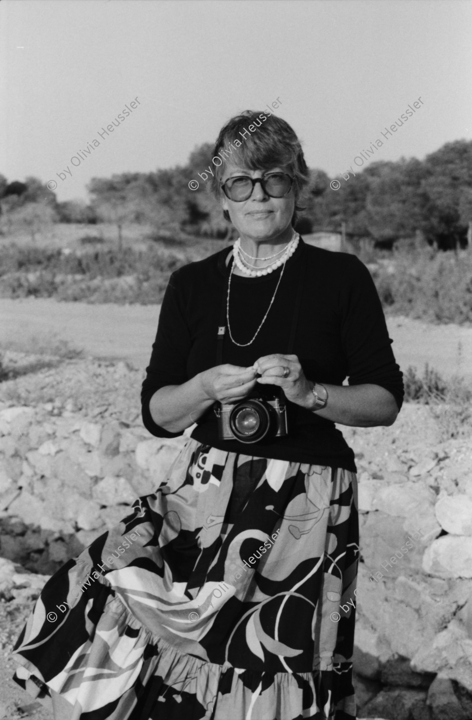 Image of sheet 19830230 photo 16: Die Kunstmalerin Hey Heussler, Murcia Spanien 1983.