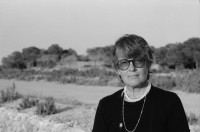 Image of sheet 19830230 photo 17: Enten im Teich bei Murcia. Nachts. Palmen sind mit Eisen befestigt. Portrait Hey Heussler und Ruth Guggenheim- Heussler. Olivia Kirchturmspitz. Fiesta de la Merced Barcelona. Heilige Jungfrau Maria wird durch die Menge getragen. Explosionen von Feuerwerkskörper. Barcelona Spanien 1983
La Mercè (Catalan pronunciation: [ɫə mərˈsɛ]) is the annual festival (festa major in Catalan) of the city of Barcelona in Catalonia, Spain. It has been an official city holiday since 1871, when the local government first organized a program of special activities to observe the Roman Catholic feast day of Our Lady of Mercy, La Mare de Déu de la Mercè in Catalan. Although the actual feast day is September 24, the festivities begin a few days beforehand