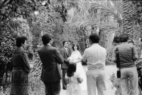 Image of sheet 19830230 photo 4: Enten im Teich bei Murcia. Nachts. Palmen sind mit Eisen befestigt. Portrait Hey Heussler und Ruth Guggenheim- Heussler. Olivia Kirchturmspitz. Fiesta de la Merced Barcelona. Heilige Jungfrau Maria wird durch die Menge getragen. Explosionen von Feuerwerkskörper. Barcelona Spanien 1983
La Mercè (Catalan pronunciation: [ɫə mərˈsɛ]) is the annual festival (festa major in Catalan) of the city of Barcelona in Catalonia, Spain. It has been an official city holiday since 1871, when the local government first organized a program of special activities to observe the Roman Catholic feast day of Our Lady of Mercy, La Mare de Déu de la Mercè in Catalan. Although the actual feast day is September 24, the festivities begin a few days beforehand