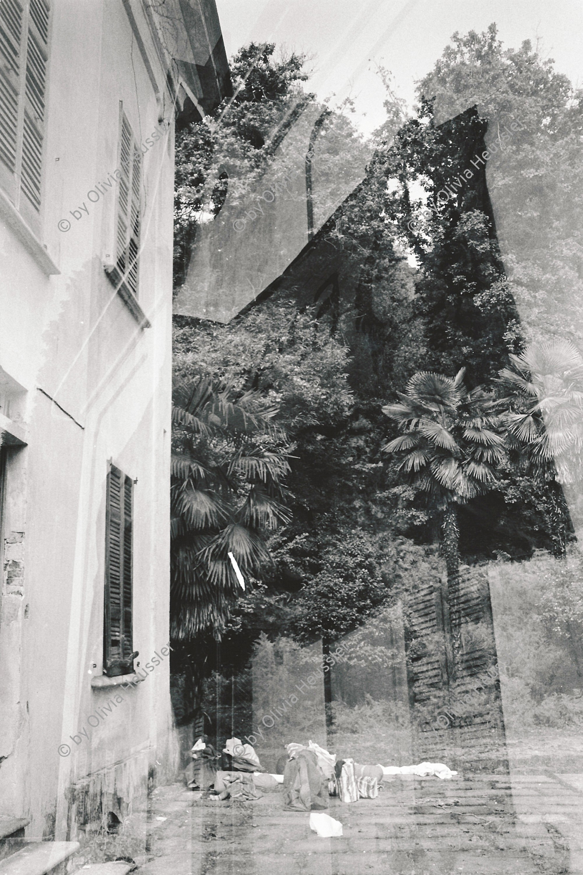 Image of sheet 19830260 photo 32: Villa Baronata, Minusio Ticino 1983.
Doppelbelichtung
Muralto Svizzera Schweiz Switzerland