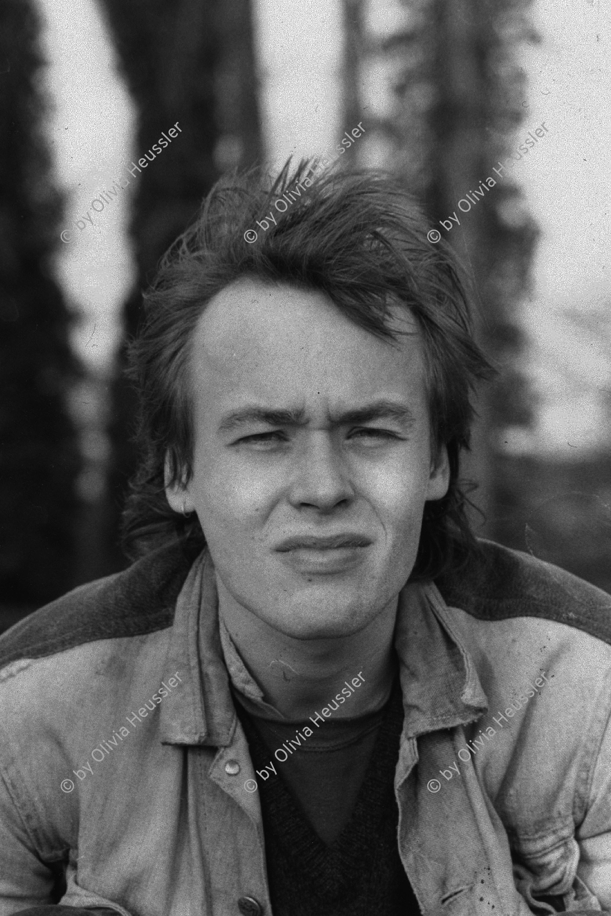 Image of sheet 19830310 photo 29: Portrait Thomas Ricklin. Zürich 1983 √