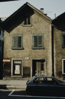 Image of sheet 19833002 photo 4: Wohnhäuser um den Stauffacherplatz am Stauffacher, Kreis 4, Zürich 1983.