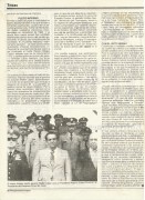 Image of sheet 19840200 photo 1: Der neue Armee-General Walter Lopez Reyes erhält von Präsidenten von Honduras den Befehlstab. Anschliessend Parade in Las Tapias Tegucigalpa Spezialeinheiten COBRA (Tropas de Operaciones contrainsurgentes urbanos) Portrait Lopez Reyes. Tanks und Jeep Koffer mit Befehlsstäben. Fahne. Cordoba und Lopez auf Jeep. Hände an Befehlsstab. C-130 überfliegt stadion.
Honduras Mittelamerika Centralamerica Zentralamerika 1984
