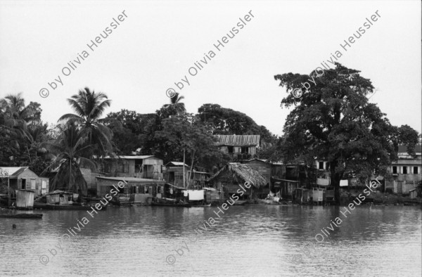 Image of sheet 19840500 photo 1: Majorettes treten für Daniel Ortega auf. Kindergruppe. Kirche von Bluefields. Esso Tankstelle. kleine Fischerboote im Hafen von B-. Palmen. Kinder vor Wandmalerei. Mascotta. kleines Mädchen als Kindersoldat verkleidet. S.M.P. Servicio Militar Patriotico. Tafel des P.L.I. in Managua. Partido Liberal Independiente. Atlantikküste RAAS 1984