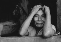 Image of sheet 19840670 photo 16: Hoffnung in einer jungen Landcooperative im Norden Nicaraguas. 11. 1984 Frau Mujer Cooperative Women Portrait Fenster Haus Yale Sah Kaffee